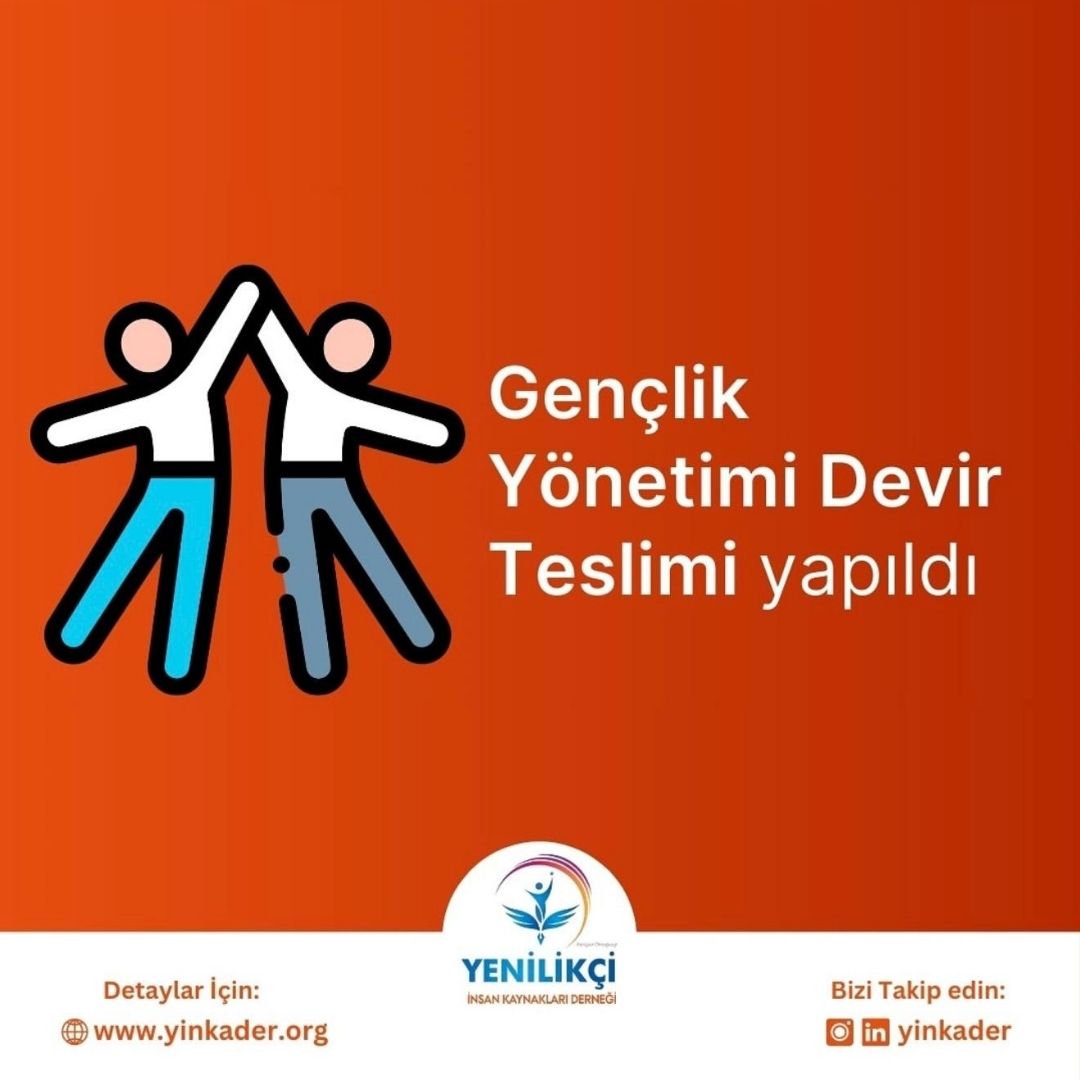 YİNKADER Gençlik, Gençlik yönetimi devir teslimini gerçekleştirdik!
