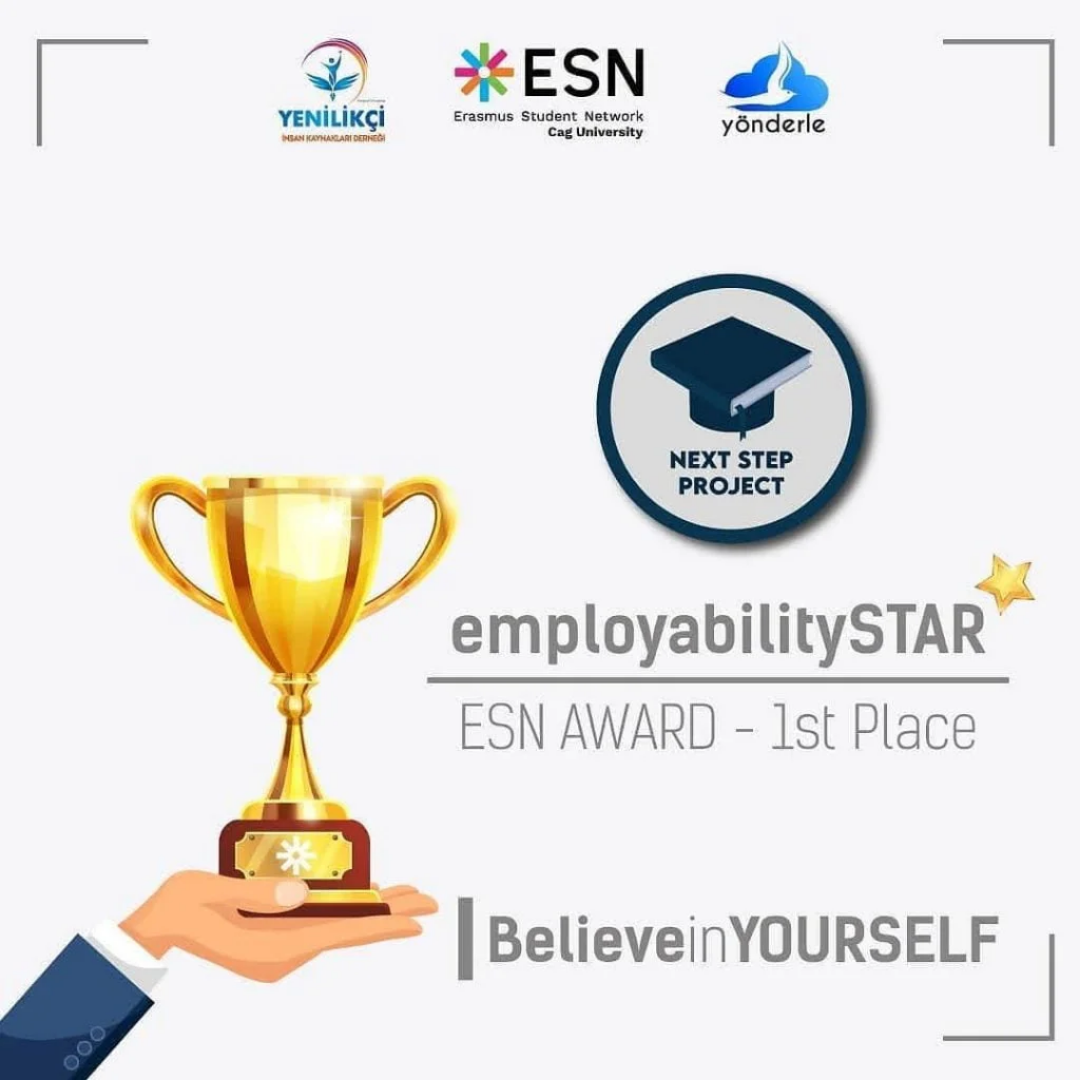 Projemize Birincilik Ödülü