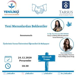 Yeni Mezunlardan Beklentiler