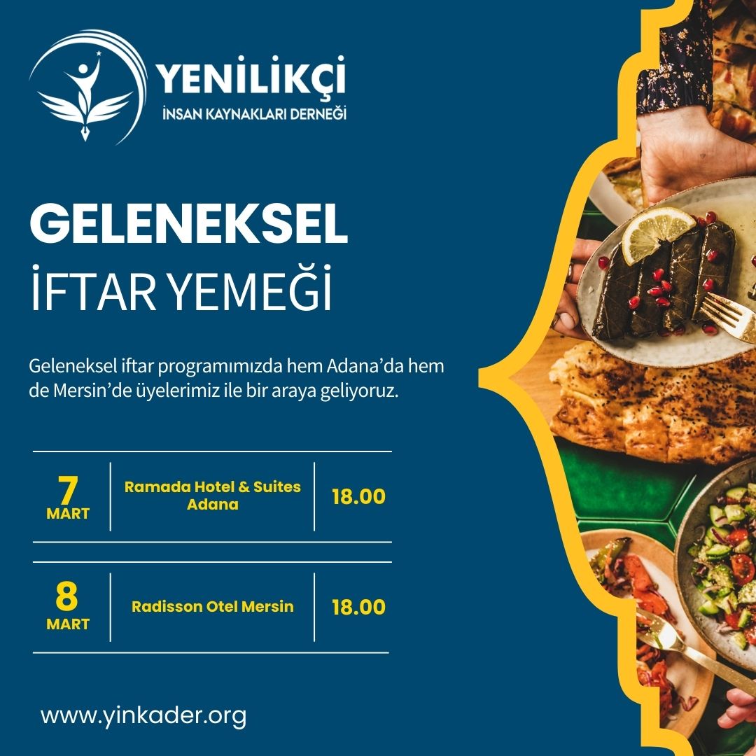 Geleneksel YİNKADER İftar Programı