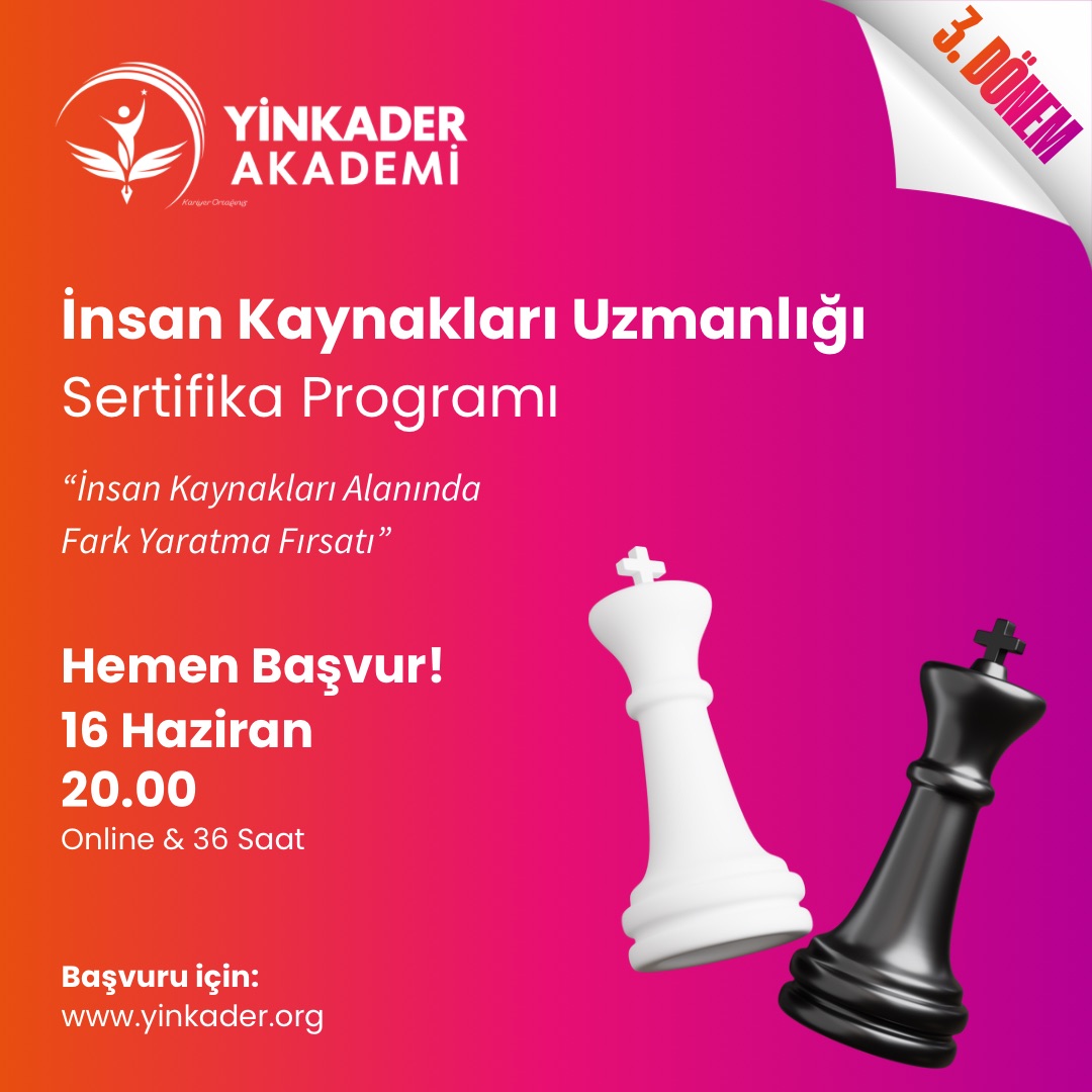 İnsan Kaynakları Uzmanlığı Sertifika Programı – 2026/3. Dönem